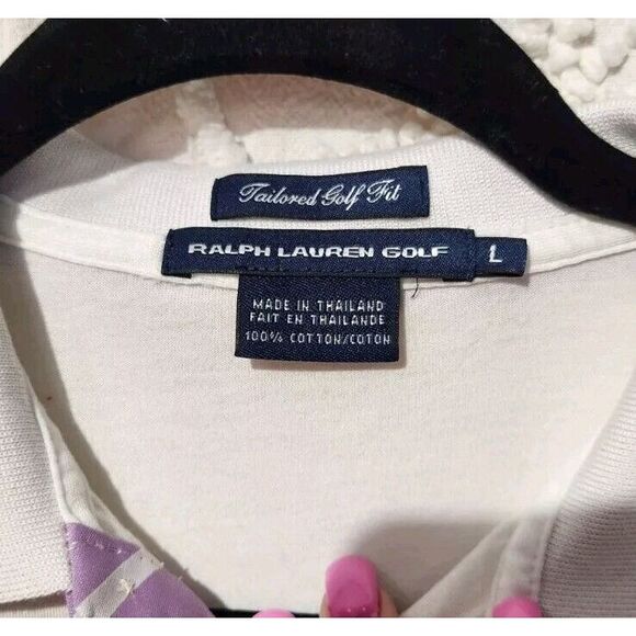 Ralph Lauren Polo Womens L Lavender Oversize Pony 2013 Rolex Golf Tournament - Picture 3 of 7